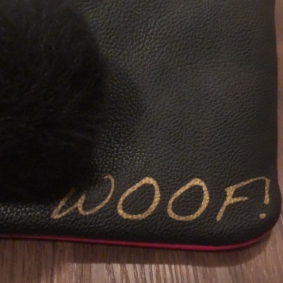 Betsey Johnson Woof Winky Dog Wristlet - Picture 6 of 15